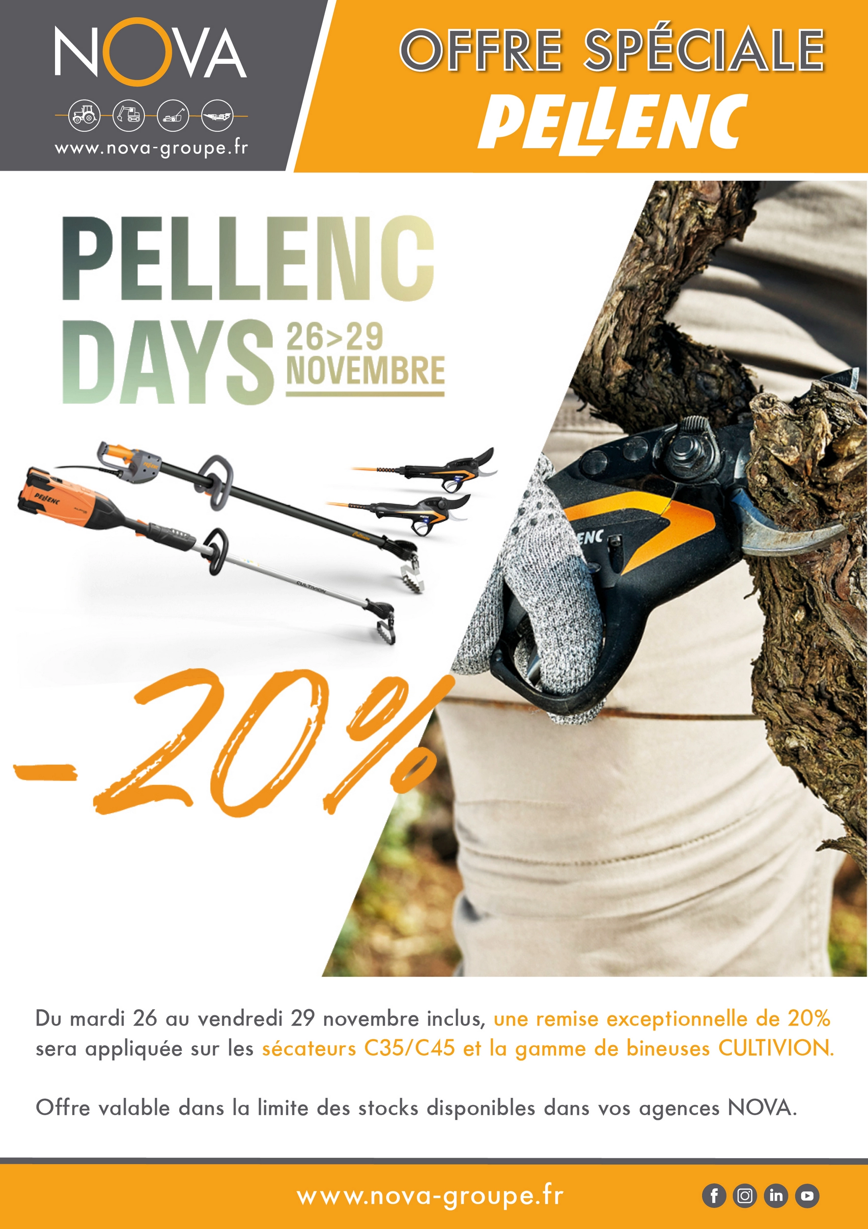 offres pellenc DAYS NOVA 2024