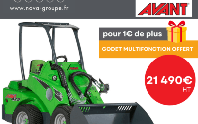 CHARGEUR COMPACT AVANT – 423 AVEC GODET 105 CM