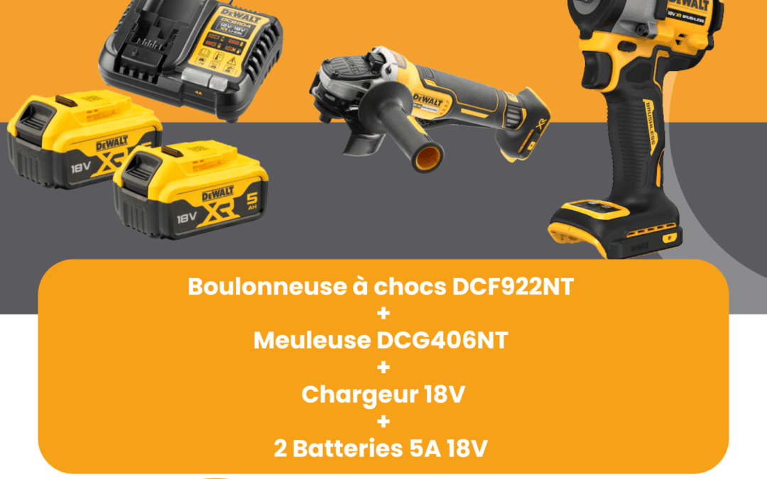 NOVA DAYS – OFFRES SPÉCIALES DEWALT