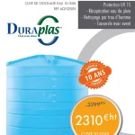 cuve eau duraplas NOVA